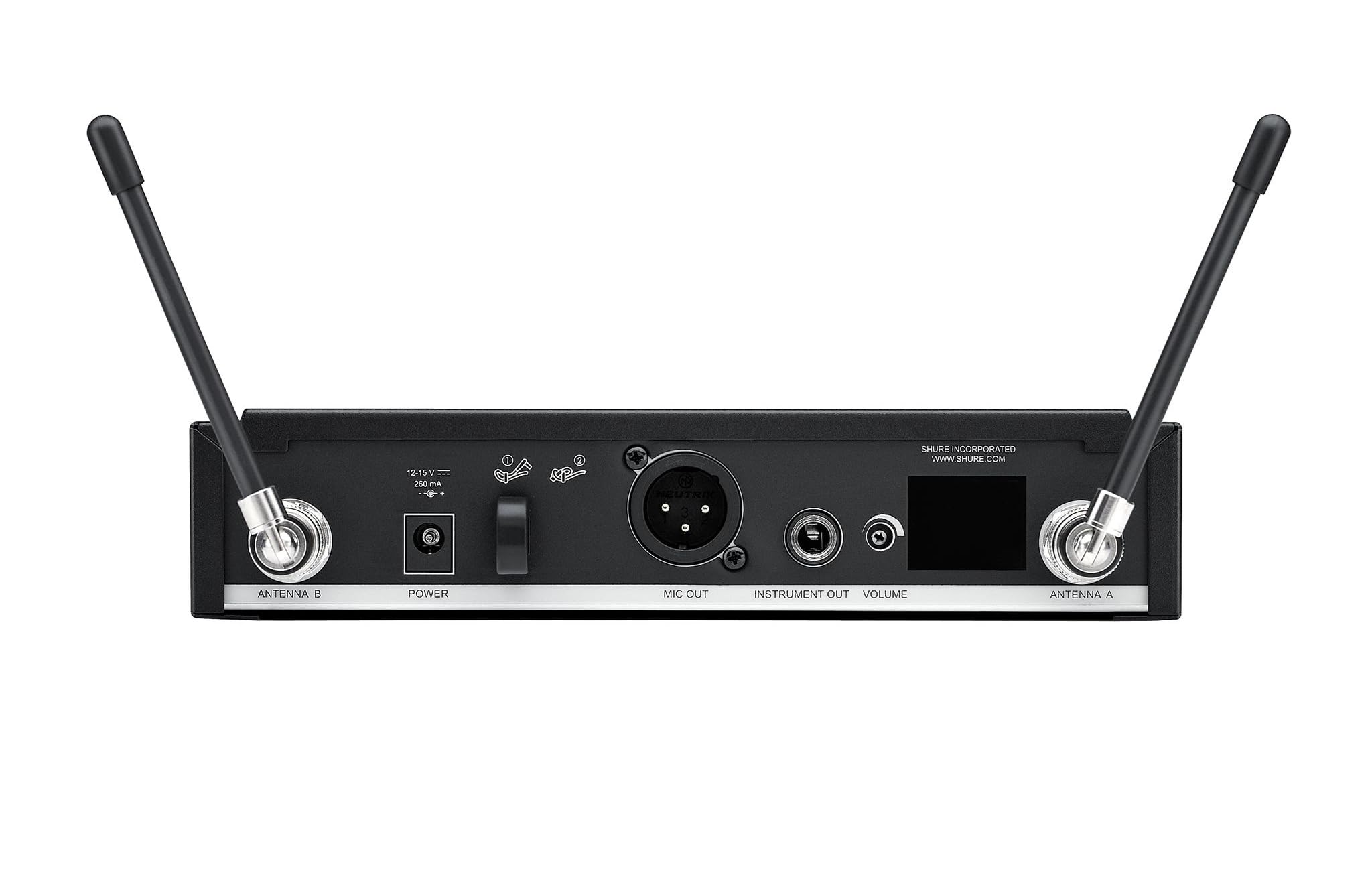 Shure BLX24R/SM58 Wireless Microphone System - 14-Hour Battery Life, 300 ft Range, UHF | SM58 Handheld Vocal Mic, Single Channel